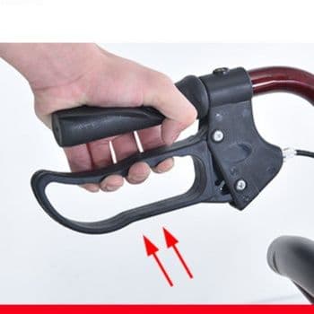 シルバーカー 座れる四輪歩行補助車収納袋付き