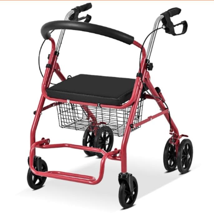 シルバーカー 多機能折りたたみ式シルバーカー座面付き買い物カート