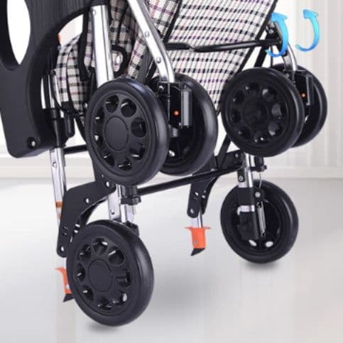 シルバーカー 座れる多機能折りたたみシルバーカー