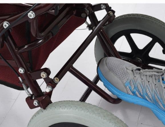 シルバーカー 座面付き四輪折りたたみ式軽量シルバーカー
