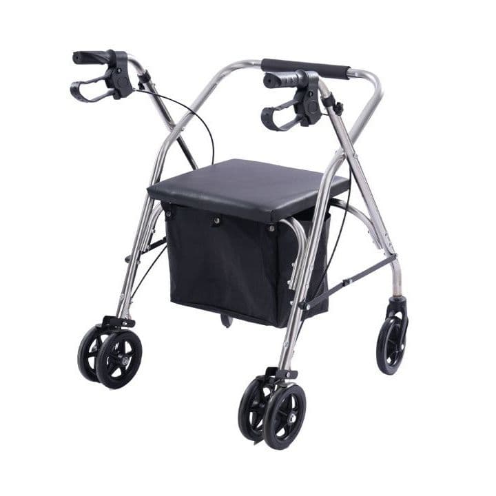 シルバーカー 軽量折りたたみ式四輪シルバーカー