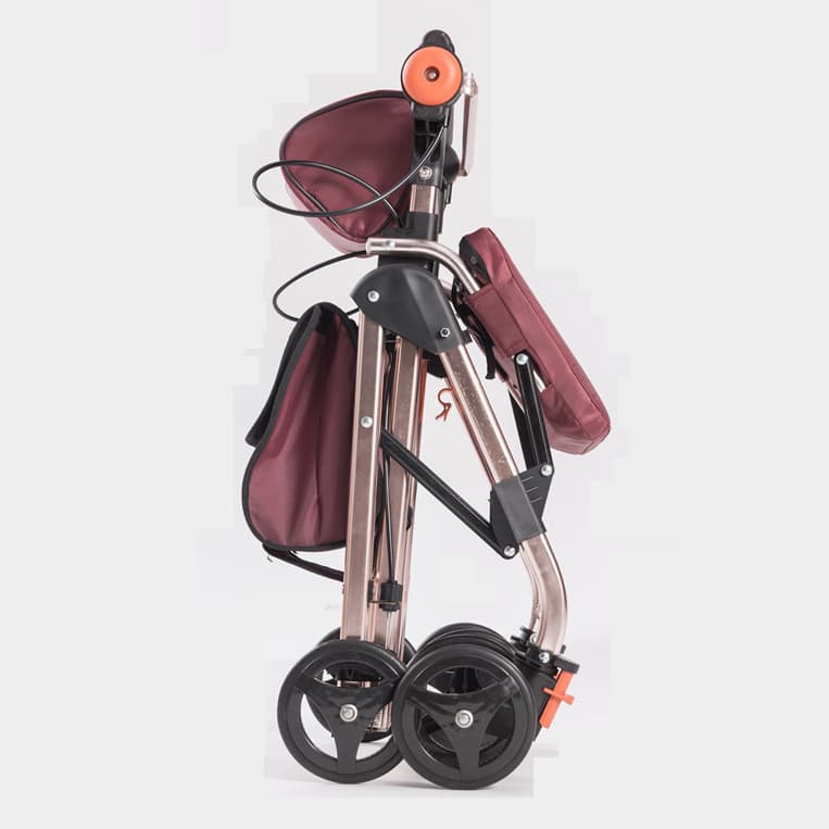 シルバーカー 座れる多機能折りたたみ式シルバーカー